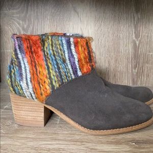 Toms brown ankle boots